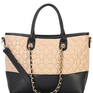 Studded Pearl Handbag